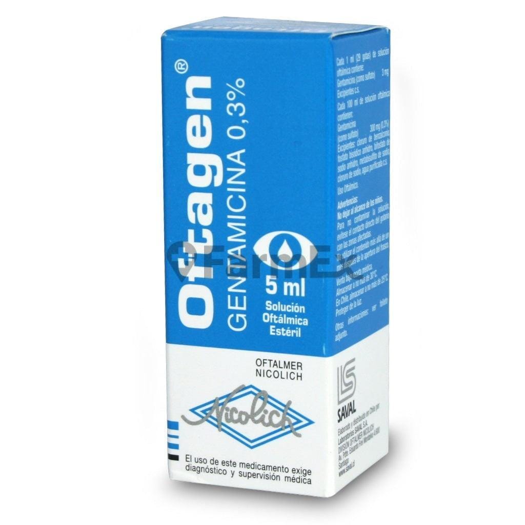 Oftagen Solución Oftálmica 0,3 % x 5 mL Farmex-BanMedica-Persistente